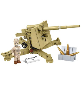COBI WWII 8.8CM FLAK 18 (DAK) - Maßstab 1:35