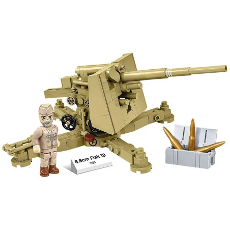 COBI WWII 8.8CM FLAK 18 (DAK) - Maßstab 1:35
