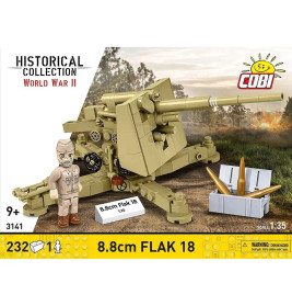 COBI WWII 8.8CM FLAK 18 (DAK) - Maßstab 1:35