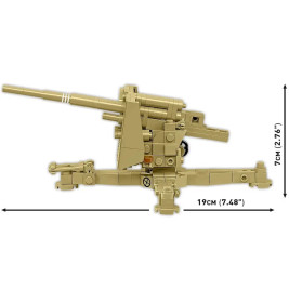COBI WWII 8.8CM FLAK 18 (DAK) - Maßstab 1:35