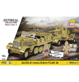 COBI Sd.Kfz.8 Towing 8.8 cm Flak 36