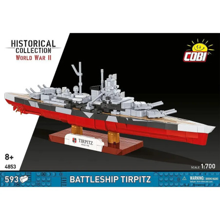 COBI WWII - BATTLESHIP TRIPITZ - Maßstab 1:700