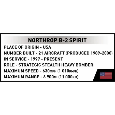 COBI NORTHROP GRUMMAN B2® Spirit - Maßstab 1:100