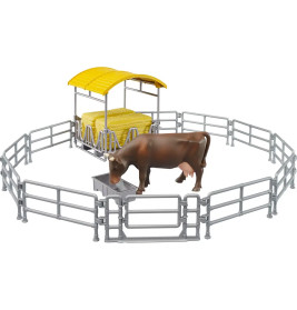 bruder 62612 Zubehör: Heuraufe mit Zäunen und Trog