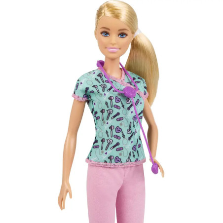 Barbie Krankenschwester Puppe, Karriere-Barbie, Anziehpuppe