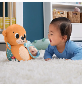 Fisher-Price 2-in-1 Wippender Otter zum spielen in der Bauchlage