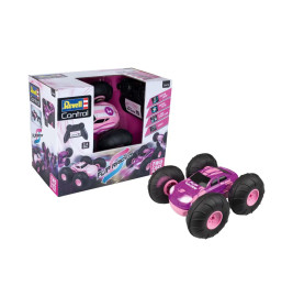 RC Stunt Car Flip Racer Pink, Revell Control Ferngesteuertes Auto