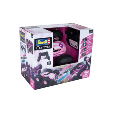RC Stunt Car Flip Racer Pink, Revell Control Ferngesteuertes Auto
