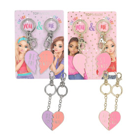 TOPModel Schlüsselanhänger Set Herz BFF