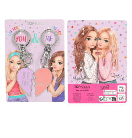 TOPModel Schlüsselanhänger Set Herz BFF