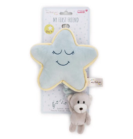 Spieluhr Stern mit Bär Finni