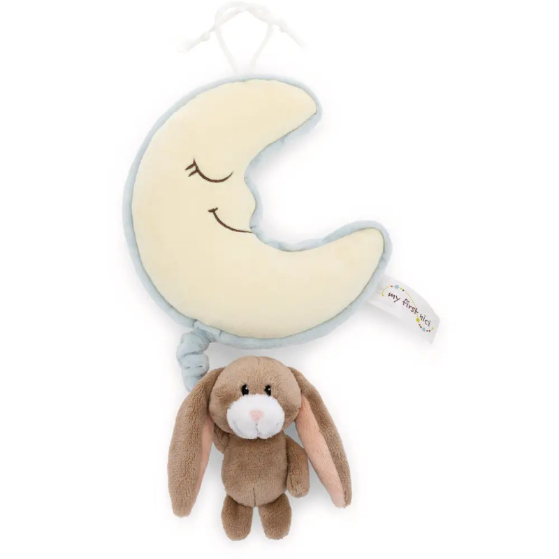 Spieluhr Mond mit Hase Lopino
