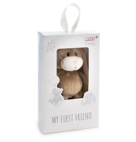 Kuscheltier Hase Lopino in Geschenkbox