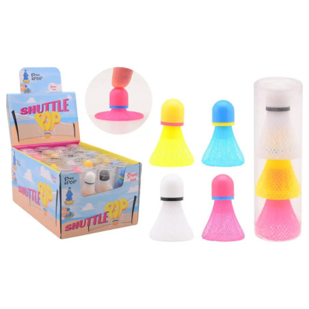 Badminton-Plopper in der Tube,sort.