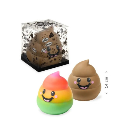 XXL ANTI-STRESS POO, 2-FACH SORTIERT