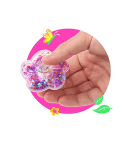 GF-6 FIDGET-SPINNER BLUME, 2-fach sortiert