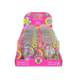 GF-6 FIDGET-SPINNER BLUME, 2-fach sortiert