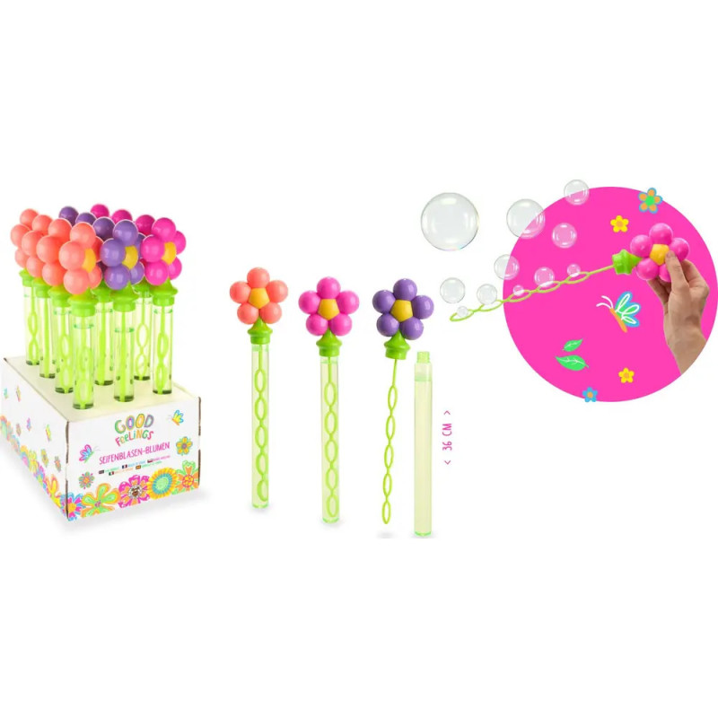 GF-6 SEIFENBLASEN-BLUME XXL 120ML, 3-fach sortiert