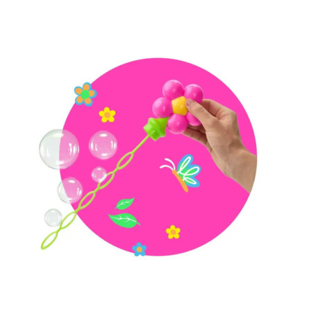 GF-6 SEIFENBLASEN-BLUME XXL 120ML, 3-fach sortiert