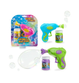 SEIFENBLASEN-PISTOLE inkl. Seifenblasenflüssigkeit 45ml