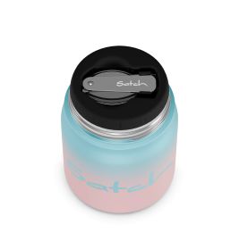 satch Thermobehälter Light Blue Graffiti – Warm/kalt, 350ml | Edelstahl & auslaufsicher