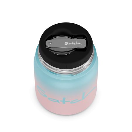 satch Thermobehälter Light Blue Graffiti – Warm/kalt, 350ml | Edelstahl & auslaufsicher