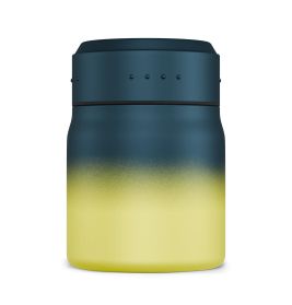 satch Thermobehälter Blue Graffiti – Hält warm/kalt | 350ml | Edelstahl, robust