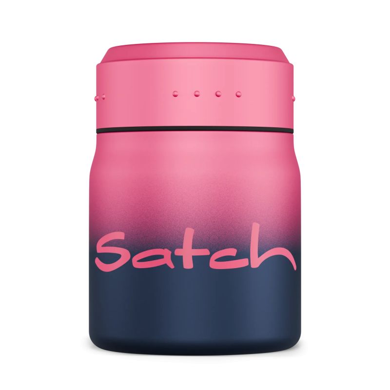 satch Thermobehälter Pink Graffiti – Warm/kalt, 350ml | Edelstahl, auslaufsicher
