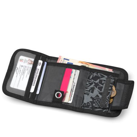 Satch Geldbeutel Street Ink – Nachhaltig, funktional & stilvoll | Aus recyceltem PET