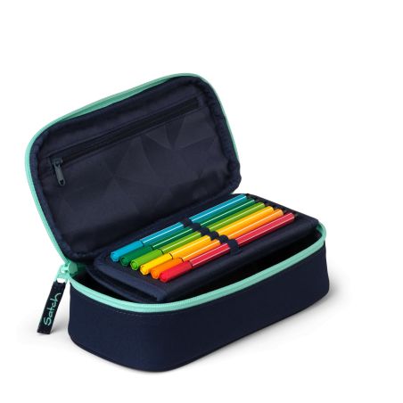 Satch Schlamperbox Ocean Mint – Stifteetui / Federmappe für Schule & Büro
