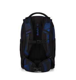Satch Pack Schulrucksack Seismic Blue: Ergonomisch, mitwachsend, nachhaltig & 30L Volumen
