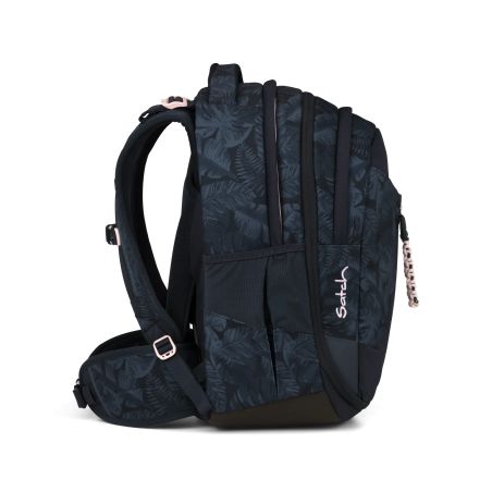 Satch Match Schulrucksack Midnight Jungle: Ergonomisch, nachhaltig, Laptopfach & 30+5L Volumen