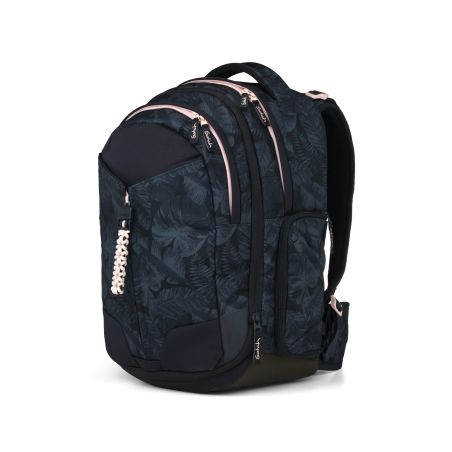 Satch Match Schulrucksack Midnight Jungle: Ergonomisch, nachhaltig, Laptopfach & 30+5L Volumen