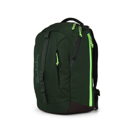 Satch Connext Schulrucksack Urban Green: Ergonomisch, mitwachsend, nachhaltig & 32L Volumen