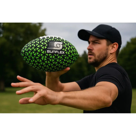 sunflex AMERICAN FOOTBALL SMALL NeoGrip NEONGREEN