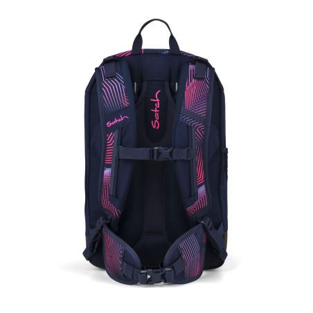 satch Match Plus Schulrucksack Seismic Pink – Ergonomisch, nachhaltig & erweiterbar