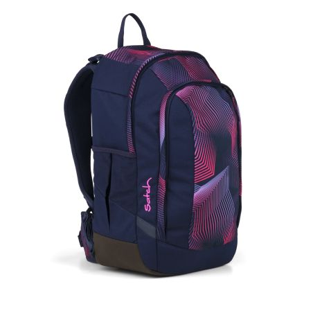 satch Match Plus Schulrucksack Seismic Pink – Ergonomisch, nachhaltig & erweiterbar