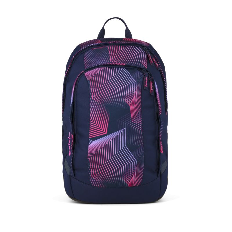 satch Match Plus Schulrucksack Seismic Pink – Ergonomisch, nachhaltig & erweiterbar
