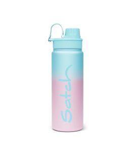 satch Light Blue Gaffiti Edelstahl Trinkflasche