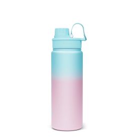satch Light Blue Gaffiti Edelstahl Trinkflasche