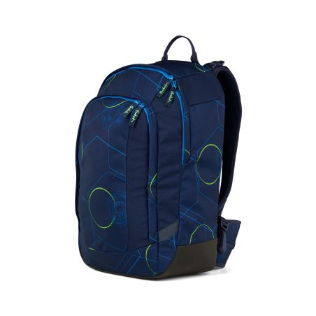 satch Match Plus Schulrucksack Blue Tech – Ergonomisch, 30+5L & recycelt