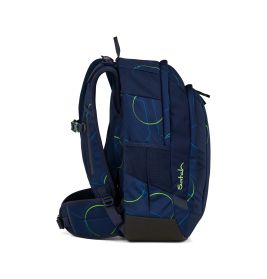 satch Match Plus Schulrucksack Blue Tech – Ergonomisch, 30+5L & recycelt