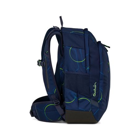 satch Match Plus Schulrucksack Blue Tech – Ergonomisch, 30+5L & recycelt