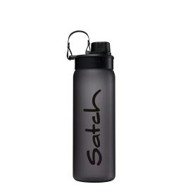 satch XL Trinkflasche Schwarz – 1L Tritan | BPA-frei, auslaufsicher & spülmaschinengeeignet