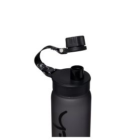 satch XL Trinkflasche Schwarz – 1L Tritan | BPA-frei, auslaufsicher & spülmaschinengeeignet