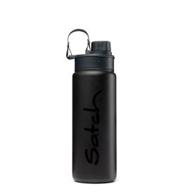 satch XL Trinkflasche Schwarz – 1L Tritan | BPA-frei, auslaufsicher & spülmaschinengeeignet