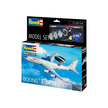 Model Set Boeing E-3A, Revell Modellbausatz mit Basiszubehör