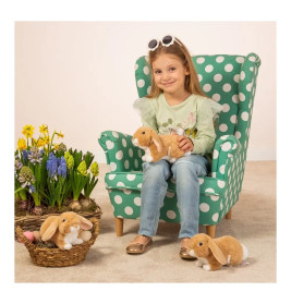 Teddy Hermann Hase Gegl. Cognac, 32 CM