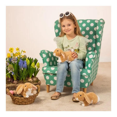 Teddy Hermann Hase Gegl. Cognac, 32 CM