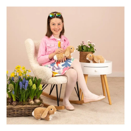 Teddy Hermann Hase Gegl. Cognac, 32 CM